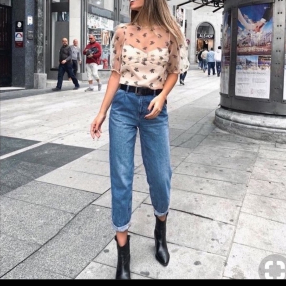 Zara Organza Pastel Top - Picture 16 of 16